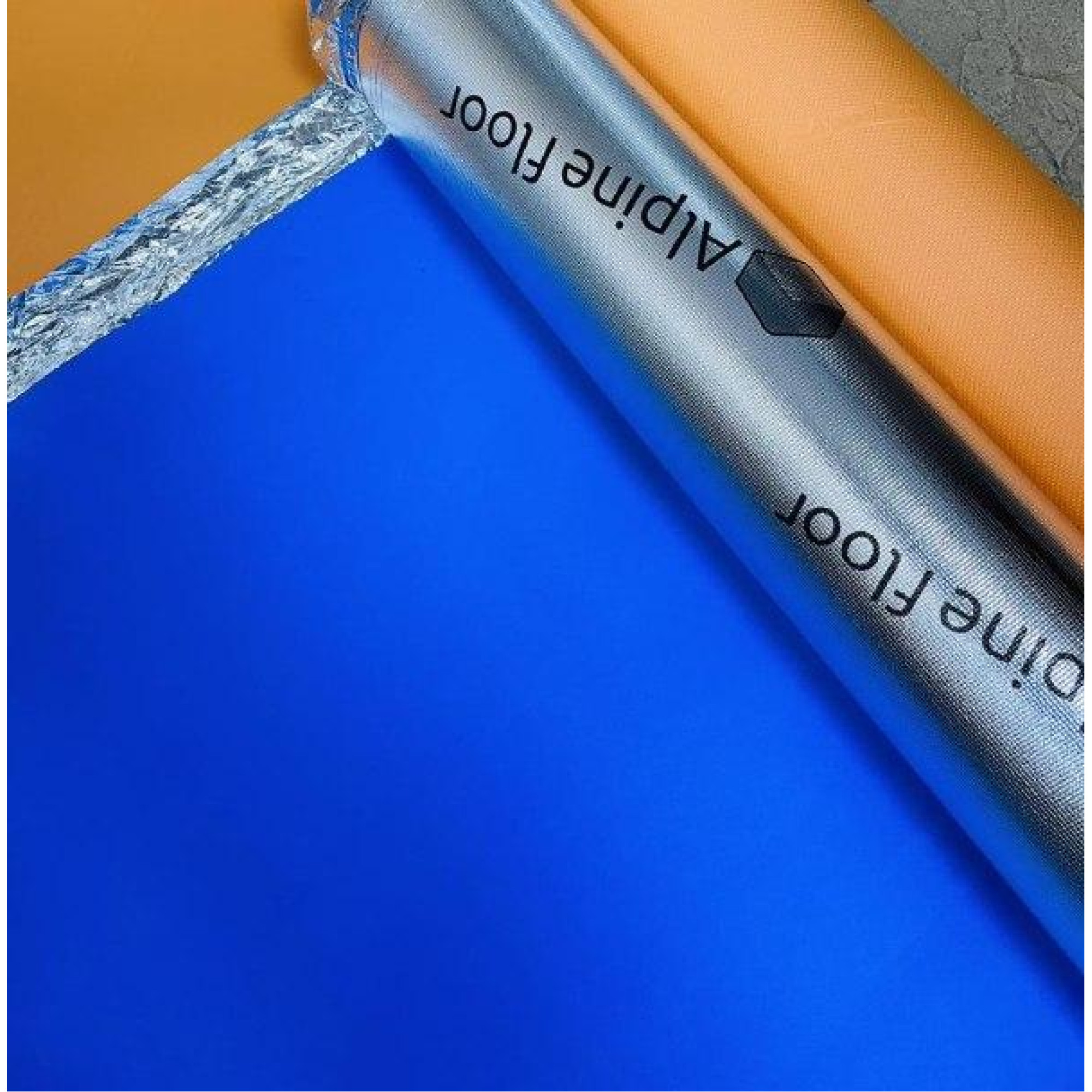 Подложка ALPINE FLOOR Silver Foil Blue EVA